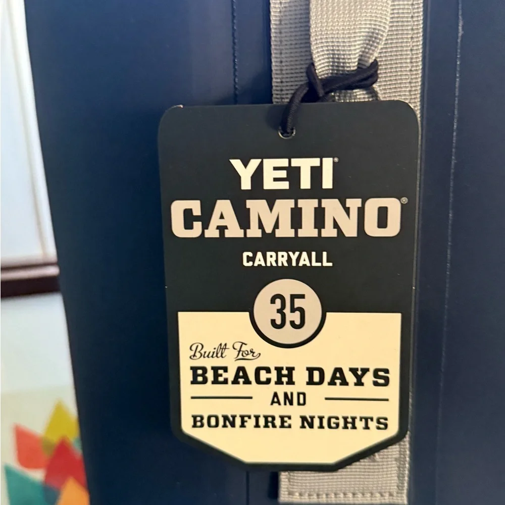 YETI Camino Carryall 35 - Blue and Gray - Picture 2 of 4